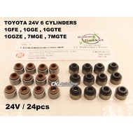 SANWA Japan Viton Valve Seal - Toyota 1GFE 1GGE 1GGTE 1GGZE 2.0L 7MGE 7MGTE 3.0L Soarer Celica Crown