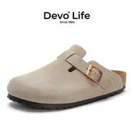 Devo Life | รองเท้าแบบสวมสำหรับทุกเพศ Cork Leisure