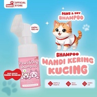 NOVAMOS Dry Shampoo Cat Dry Shampoo Cat Paw Cleaner PAWS & DRY SHAMPOO 100 ML [New Product]