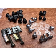 BODYKIT EXCITER 2010 4-NUMBER GENUINE YAMAHA SCREW SET
