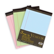 Caesar Veitus Legal pad Classic Paper notebook subject notebook 3-Hole Paper notebook A4 Horizontal 