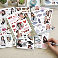 IVE K-Pop 8PCS Sticker Set - Fandom Decals for Laptop, Cup & Travel Case  Set Pelekat K-Pop 8PCS IVE