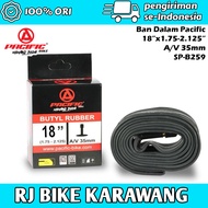 PACIFIC INNER TYRE 18 X 1.75/2.125 AV BUTYL SP-B259