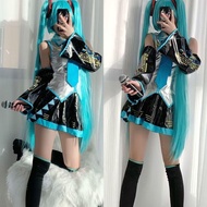 Hot  Hatsune Future Cos Clothing  MIKU Wear Cos Hatsune Miku Clothes Childrens Hatsune Cosplay Anime