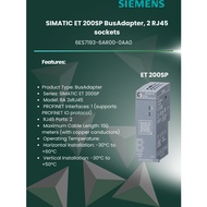 6ES7193-6AR00-0AA0 SIMATIC ET 200SP BusAdapter, 2 RJ45 sockets