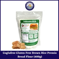 Goglufree Gluten Free Brown Rice Premix Bread Flour (400GM)