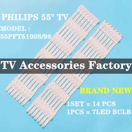 PHILIPS 55PFT5100S/98 55" TV LED Backlight Bar Ready Stock LB55040 M30900 16V0 94V-0