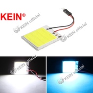 KEIN COB Festoon Led T10 Led Dome Light Map Light Plate Car Interior Light C10W C5W T10 Led Festoon 31mm Ba9s Led T4w W5w 28MM 36mm 39mm 41mm Indicator Reading Trunk Door Auto Accessories Car Led Lamp Bulb DC12V White Crystal Blue 6000K