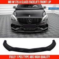 Mercedes benz W176 A class facelift AMG A45 Front lip maxton splitter diffuser accessories