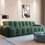 Fabric Sofa Italian Style Nordic Light Luxury Art Sofa Living Room 2 3 4 Seater Sofa Chair ZY