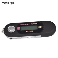 [YWJLQH] USB 2.0 Digital LCD HD Screen Media MP3 Player Support 8GB FM Radio,Black