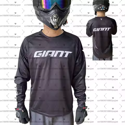 Men's Giant mtb shirt BXM mountain bike jersey DH motocross downhill giant jersey Quick-drying breat