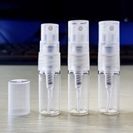 1ml Mini Clear Glass Spray Bottle - Empty Perfume Atomizer Sample Bottles - Travel Perfume Bottle