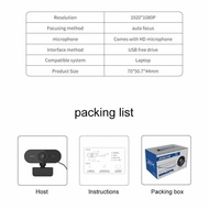 Full HD WEBCAM WEBCAM LAPTOP Computer1080P WITH MICROPHONE WEBCAM CAM