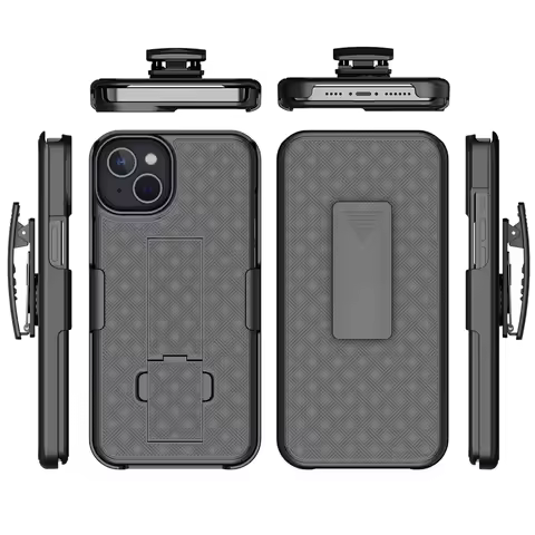 Waist Belt Clip Sport Phone Case Holder for IPhone 17 Air 15 16 Pro Max 11 13 14 12 Mini XR 7 8 Back