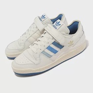 adidas 休閒鞋 Forum 84 Low 男鞋 女鞋 奶油白 藍 皮革 基本款 魔鬼氈 GW4333