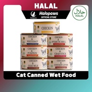 【PAWS&TAILS】Cat Wet food | Canned main course | Cat canned food | makanan tin kucing（Ready Stock）