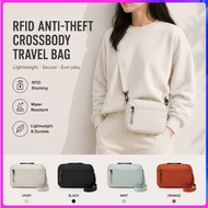 ML BRANDEN SAFE PLUS RFID ANTI-THEFT CROSSBODY WALLET BAG