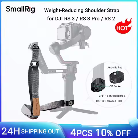 SmallRig RS3 RS2 Weight-Reducing Shoulder Strap Compatible wIth Sling Handle for DJI Gimbal Belt for