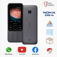 [ORIGINAL] Nokia 6300 (4G) -  2.4" Display, DUAL SIM, support Wifi Hotspot & Google Map, 1500mAH Bat