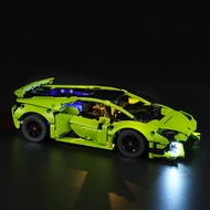 LED Light Kit for Lego Technic Lamborghini Huracán Tecnica 42161 Building Set, Creative Lighting kit