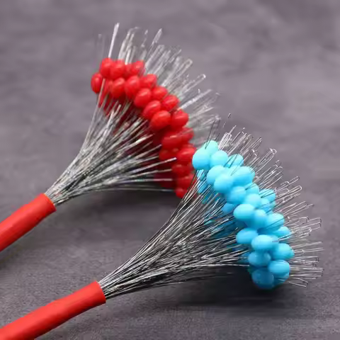 100PCS S/L Olive Rubber Float Fishing Bobber Silicone Stopper Space Bean Connector Fishing Line Resi