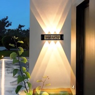 B3YC Latest Versi Outdoor Waterproof Wall Lamp Garden Lamp Villa Atmosphere Lighting Floodlight For 