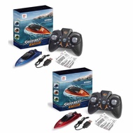 Remote Control Boat RC Boat USB Rechargeable Electric Racing Boat RC Speedboat