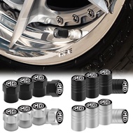4pcs Metal Car Tire Air Cap Hexagonal/Cylindrical Car Valve Dust-proof Cover for MG ZS GS 5 Gundam 350 Parts TF GT 6 Auto Accessories
