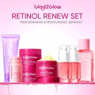 PAKET LENGKAP 8IN1 GLAD2GLOW RETINOL SET