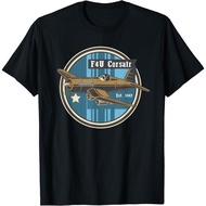 New Limited Ww2 Warplane F4U Ww2 Aircraft Carrier Er Gift Idea Tee T-Shirt