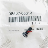 RXZ MILLI CATELYZER BOSS SCREW 2T PUMP / Y15 FZ150i FRONT FOOTREST STEP (YAMAHA100%ORIGINAL) 98507-0