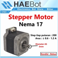 MESIN [HAEBOT] Nema 17 Micro Stepper Motor 42mm 31mm CNC 3D Printer Axis Mechanical 0.7A 1.1A Induct