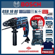 BOSCH GSB 16 RE Professional Impact Drill With 100pcs Accessories Set Carrying Case GSB16R