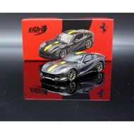 MASH BBR 1/64 Ferrari 812 Competizione Grigio Competizi