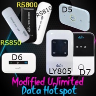 -LifeTimeService-Unlimited Hotspot 4G LTE RS800/RS810/RS850 USB WIFI Unlock modem Rounter Modified