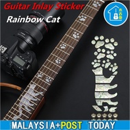 Guitar sticker cardboard sticker guitar inlay sticker fingerboard decal acoustic electric guitar