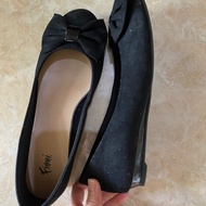 sepatu mini wedges payless fioni bella black murah