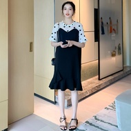 Beautiful Korean style dress, elegant office dress B68