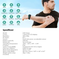 Smartwatch Aukey Green Fitnes Tracker 12 Activity Free Strap Adl