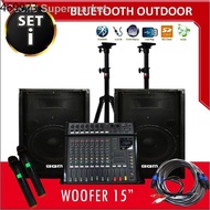 ◑﹊PA SYSTEM BLUETOOTH Speaker 15 Inch karaoke set outdoor