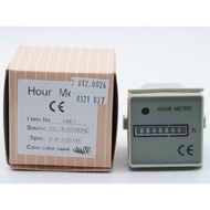 HourMeter HM-2 DC 24V Hour Meter Engine 0-99999.9H High Quality | HM2 DC 24 V | 2.012.0026 | Model H