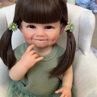 Mainan Boneka Reborn Raya 55cm Full Body Bahan Silikon Untuk Hadiah