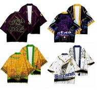 Kimono Anime Jojos Strange Adventure Haori Giorno Giovanna Bruno Bucciati Cosplay Men's Casual Suit