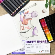 [Art Store] Happy Ingres Paper Quantity 110gsm - A5 Size|A4|A3|A2|A1