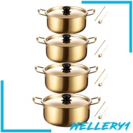 [Hellery1] Korea Ramen Pot Fast Heating Household Cookware Stockpot Instant Noodle Soup Pot