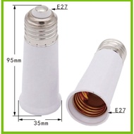 E27 To E27 Lengthen Lamp Base Converter LED Light Base Extender Lamp Socket 9.5cm(95mm)