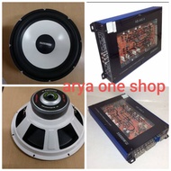 PACKAGE-AUDIO POWER 4CHANEL SUBWOOFER 12 INCH