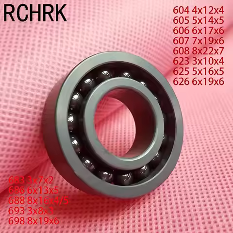 Silicon nitride full ball ceramic bearing 604 605 606 608 623 625 626 683 686 688 693 698 CEF high t