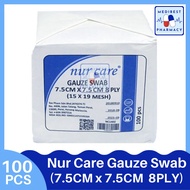SWAB KASA 7.5cm x 7.5cm 8PLY 100PCS (15 x 19 MESH)